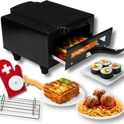Electric Tandoor for Indian Cooking | 1500W Power | Compact and Easy to Carry Pizza Maker-22