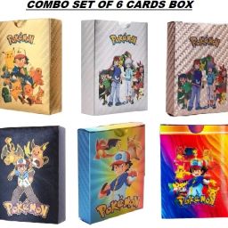 55 Gold,55 Black,55 Silver,55 Rainbow,55 Rose Gold & 55 3D Flash Cards Box Set 6-14