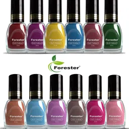 Matte Nail Polish, No Toxin Glossy Lacquer, Long Lasting Quick Dry Pack of 12 Multicolor-image-26