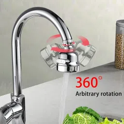 arqivo 360 Degree Swivel Faucet Tap Aerator- Adjustable 3 Mode Water Saving Faucet Nozzle image 2
