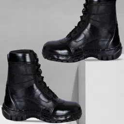 LEATHER COMBAT ARMY GOLE BOOT SHOES FOR MEN/ ARMY SHOES/COMBAT BOOTS FOR MEN/ARMY SHOES/DMS SHOES Boots For Men-image-13