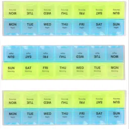 14 DAYS 2 LINE PILL BOX 03 Pill Box-62