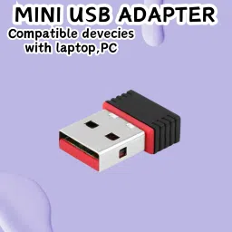 FRONY (Wi-Fi Receiver) with Multi-Device Connectivity For All Pc System and LaptopC297 USB Adapter-image-60
