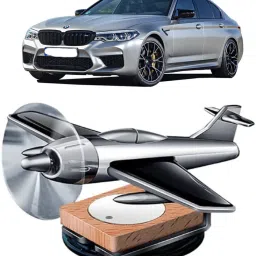 Car Solar Air Freshner Automatic 360° Rotating Diffuser-image-74