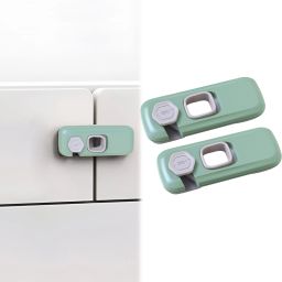 Furniture Safety Locks For Kids Child Safety Lock Buckle Lock Green - 2 Pcs-image-58