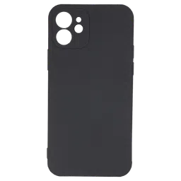 soundREVO C012 TPU Back Cover for Apple iPhone 12 (Camera Protection,, Black)-image-123