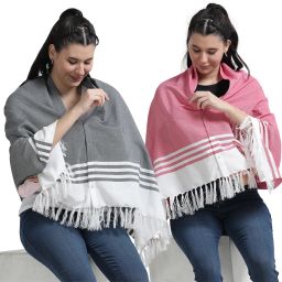 Mother's Breast Feeding & Nursing shawl (pack of 2) Feeding Cloak-image-90