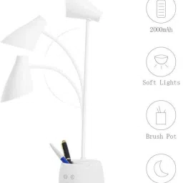 akari LED Bright Adjustable Table Lamp Rechargeable USB Emergency Study Lamp Study Lamp image 5