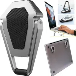 MAGA MART Mini Premium,Lightweight Stand for MacBook, Lenovo, Dell, HP,Tablet (Pack of 2) Laptop Stand-image-47
