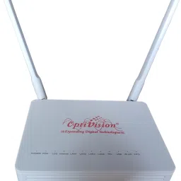 Optivision SINGLE BAND XPON ONU 1GE+3FE+VOIP+WIFI Wireless Router 2.4 GHz 300 Mbps Wifi Speed Single Band External Antenna Ethernet (Cable Broadband)-27