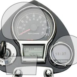 Screen Guard for Royal Enfield Reborn Classic 350 2022+ Speedometer Protector Bike Display Screen Guard-image-4