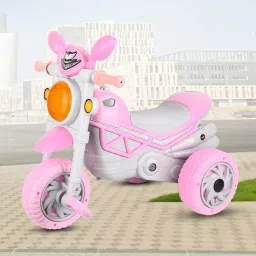 Tricycles and Cycles for Kids Cycle for Baby with Parental Control for kids. KR-BULLET-PINK Tricycle-image-61