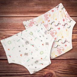 Baby Moo Multi Set of 2 Adjustable & Washable Cloth Diapers-79