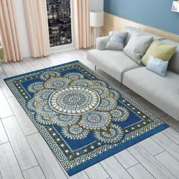 Light Blue Cotton Carpet-image-31