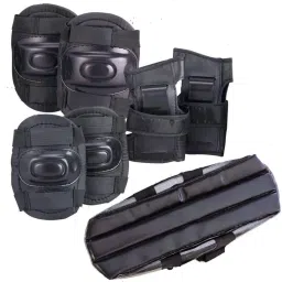 Skating Protective Gear/ Guard/Set Normal use for Kids 5 to 15 year ( Black) Skating Guard Combo-image-2