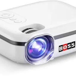 BOSS S44 |3D: Yes | 1920x1080 Full HD| 4000 Lumens | 4000:1 Contrast | wifi/bluetooth (4000 lm / Wireless) Portable Projector-10