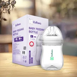 Natural Milk Feeding Bottle, BPA-Free, Soft Nipple, Anti-Colic Design - 270 ml-picture-20