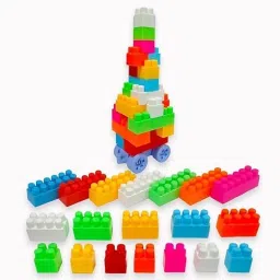 aexoniz toys Multicolored Building Blocks Toys Different Shapes For Block Kids image 2