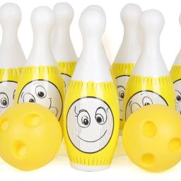 Bowling Game for Kids 10 Pin 2 Balls Bowling Set for Kids Game Indoor Outdoor Sports Bowling Set-12