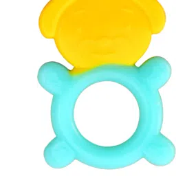 Super Soft Silicone Teether| BPA Free & toxins Free| Food Grade Quality Silicone teether/Soother for Babies/Infants/Toddlers (Teddy) Teether-image-32