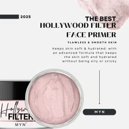 myn Hollywood Filter Face Primer for oily skin,Flawless Smooth Skin,Reduces Wrinkles Primer - 25 ml image 2