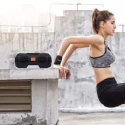Treadmill TG-143 Portable Rechargeable Wireless Multimedia Speaker LED Light Flash 10 W Bluetooth Party Speaker image 4