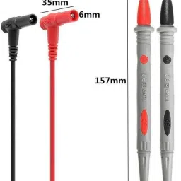 gadariya king Multimeter Test Leads Universal Cable Ac Dc 1000V 20A with Alligator Clips Analog Multimeter image 3