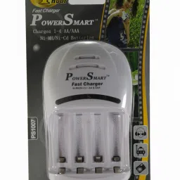 Power Smart Fast Cell Charger (for Ni-MH AA/AAA Rechargeable Batteries)Camera Battery Charger-picture-11
