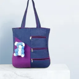 Women Purple, Blue Messenger Bag-image-25