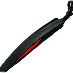 excel Storm Model Red M/C Full Length Front & Rear Fender image 2