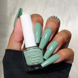 Holy Green. Pastel Green Nail Polish for Nail Art Holy Green-image-16