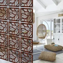 olive tree Brown Engineered Wood Wall Hanging Room Divider Panel-picture-32