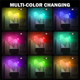 actrovax Auto On/Off Color Changing Sensor LED Night Light Night Lamp image 3