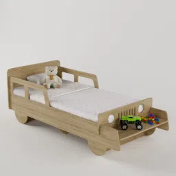 boingg! - a happy start Vroom Kids Bed in Oak Colour-picture-20