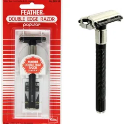 Double Edge Razor Popular With 2 Blades- Made In Japan, Men-image-2