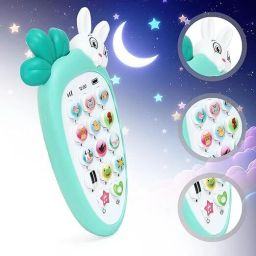 Smart Kids Rabbit Phone, Musical Sound Toys, Best Gift For Kids_VR233-43