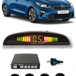 VB229 Black Car Reverse Parking Sensor with LED Display 4 Sensor V229 Parking Sensor-image-38