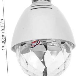 g2l 360 Rotating LED Party Light with Remote Control Single Disco Ball image 3