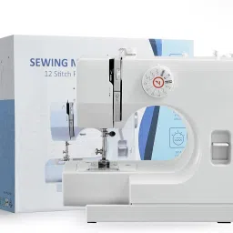 12 Built-in Stitches Sewing Machine With 2 Speed,Reverse Sewing,Light Electric Sewing Machine-image-68