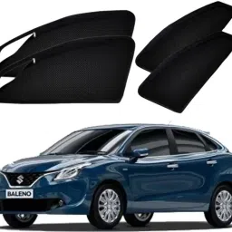 Rear Window, Side Window Sun Shade For Maruti Suzuki Baleno-image-1