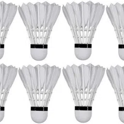 FEATHER SHUTTLE COCK SET OF 12 Feather Shuttle - White-22