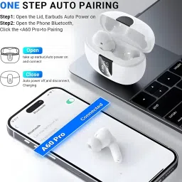 lelisko True Wireless Earbuds with Noise Cancellation, Bluetooth 5.3 Bluetooth Gaming Headset image 4