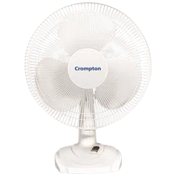 Crompton High Flo Wave Plus 400mm 3 Blade Copper Motor Table Fan (Aerodynamically Designed Blades, White)-image-60
