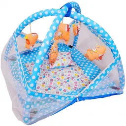 Polyester Infants Washable Mosquito net with Playgym and Baby bedding set Mosquito Net-19