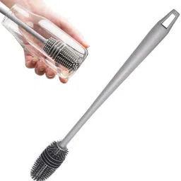 Silicone Bottle Cleaning Brush with Long Handle,Bottle Cleaner for Baby Bottles-image-30
