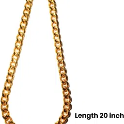 Dog Chain and Neckless Medium/Small(Gold Color) Plain Dog Collar Charm-picture-2
