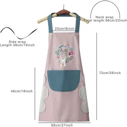 qexle Polyester Chef's Apron - Free Size image 3