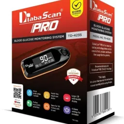 DIABASCAN Glucometer Composit Pack with 100 Glucometer Strips-18