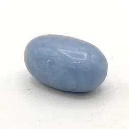 Angelite Pocket Stone Regular Asymmetrical Crystal Stone-image-66