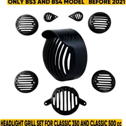 CLS Bike Headlight Grill-13